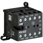 ABB - K6-22Z-01 Mini Contactor Relay 24V 50-60HZ AUSILIAR MINICONT.