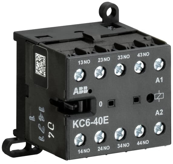 ABB - KC6-40E-01 Mini Contactor Relay 24VCC AUSILIARI MINICONT.