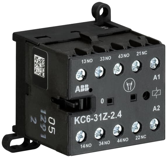 ABB - KC6-31Z-01 Mini Contactor Relay 24VCC AUSILIARI MINICONT.