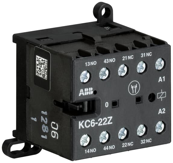 ABB - KC6-22Z-04 Mini Contactor Relay 110-125VCC MINICONT. AUSILIAR.