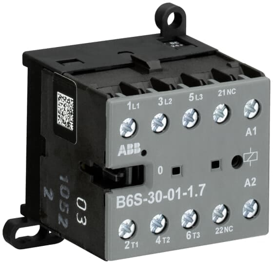 ABB - B6S-30-01-2.8-72 Mini Contactor 17-32VCC, 2.8W MINICONT