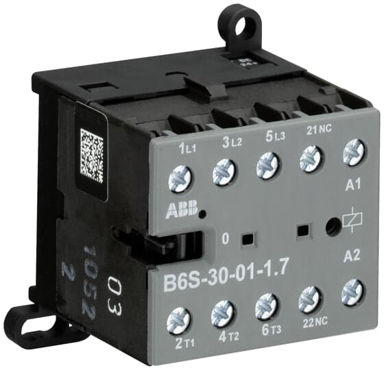 ABB - B6S-30-01-1.7-71 Mini Contactor 24VCC, 1.7W MINICONT.