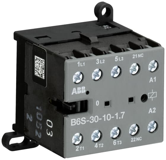 ABB - B6S-30-10-2.8-72 Mini Contactor 17-32VCC, 2.8W MINICONT