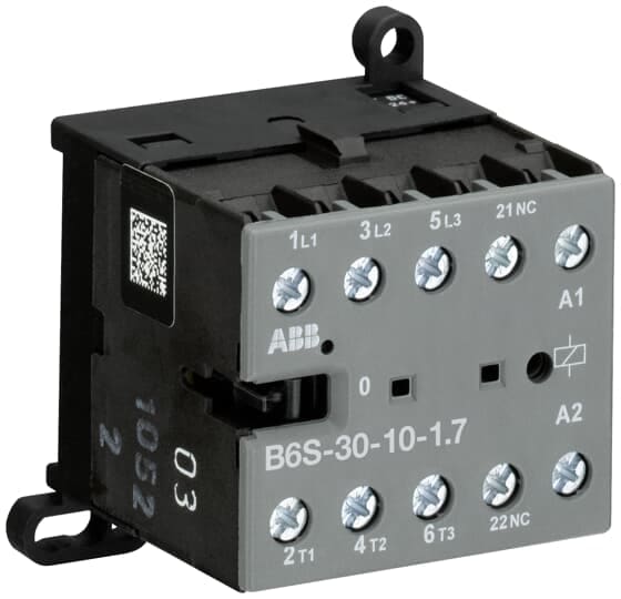 ABB - B6S-30-10-2.8-72 Mini Contactor 17-32VCC, 2.8W MINICONT