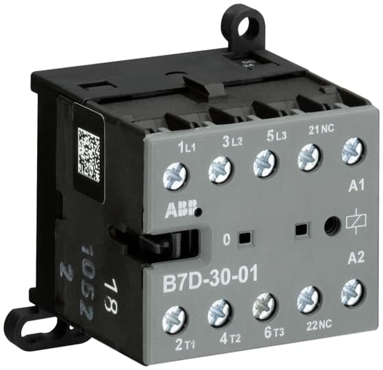 ABB - B7D-30-01-01 Mini Contactor 24VCC con diodo minicont.