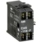 ABB - CA6-11K-F Auxiliary Contact 1NO/1NC AUS.LAT. 1NA+1NC X K6/KC6.