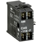 ABB - CA6-11K-F Auxiliary Contact 1NO/1NC AUS.LAT. 1NA+1NC X K6/KC6. EL 523 7
