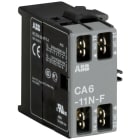 ABB - CA6-11N-F Auxiliary Contact 1NO/1NC CA6-11NF CONT. AUS.LAT. 1NA+1NC X B6/B7-