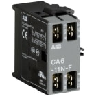 ABB - CA6-11N-F Auxiliary Contact 1NO/1NC CA6-11NF CONT. AUS.LAT. 1NA+1NC X B6/B7-