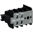 ABB - CAF6-20M Auxiliary Contact 2NO/0NC CONT.AUS.FRONT. 2NA X B6/B7.
