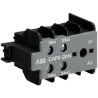 ABB - CAF6-20N Auxiliary Contact 2NO/0NC CONT.AUS.FRONT. 2NA X B6/B7 EL 587 2