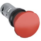 ABB - Fungo Pulsante Rosso Compatto CPM3-10R-11, 1NA+1N, Installazione Facile. EL 758 9
