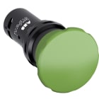 ABB - Fungo Pulsante Verde Compatto CPM3-10G-11, 1NA+1N, Installazione Veloce.