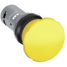 ABB - Pulsante a fungo compatto giallo CPM3-10Y-11 con 1NA+1 contatto.