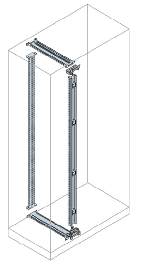 ABB - Montante intermedio per VC H=2000mm Uprights H=2000mm