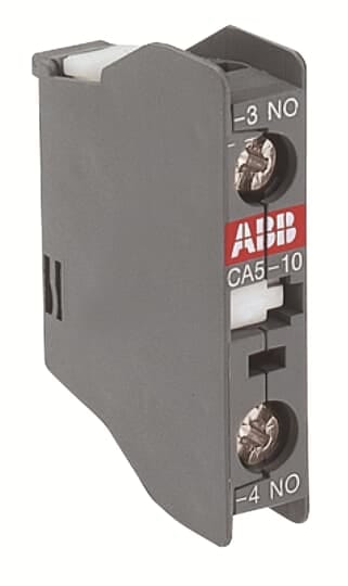 ABB - CC5-10 Auxiliary Contact Block Frontale 1NA Ritardato