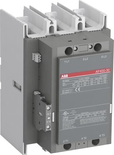ABB - AF400-30-11 250-500V 50/60Hz / 250-500V DC Contactor e 250-500VAC/VCC Contattore Serie.