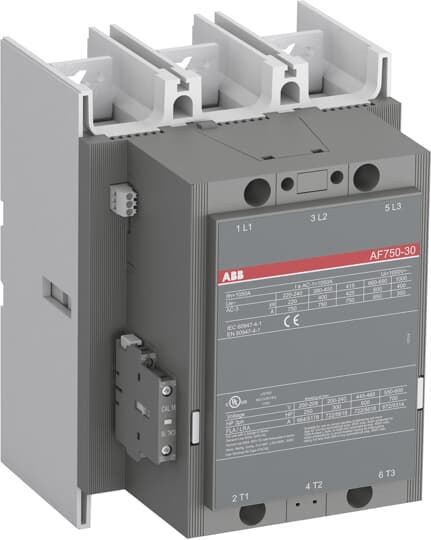ABB - AF750-30-11 24-60V DC Contactor e CONTATTORI 24-60VCC AF750-30-11. EN 758 7