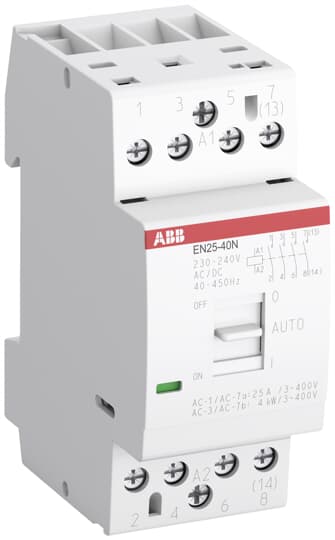 ABB - EN25-40N-06 Installation Contactor 230V C.C./C.A. EN2540N06