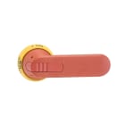 ABB - Maniglia per porta OHY125J12 in rosa e giallo, bloccaggio incluso.