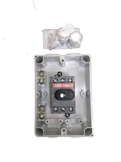 ABB - OTP16B3M Sezionatore 3P 16A in custodia Enclosed Switch Disconnector EO 118 3