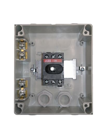 ABB - SEZIONATORE 3P 32A IN CUSTODIA OTP32BA3M Enclosed Switch Disconnector