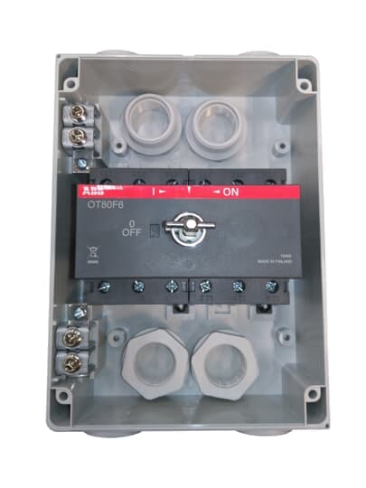 ABB - OTP63BA6M Sezionatore 6P 63A in custodia Enclosed Switch Disconnector