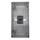 ABB - OTP125B3M Enclosed Switch Disconnector 125A Black Manual Enclosure