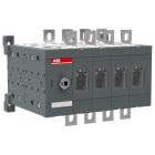 ABB - Manual change-over switch I-O-II operation open transition IEC type 160A OT160E04C COMMUTATORE 4P