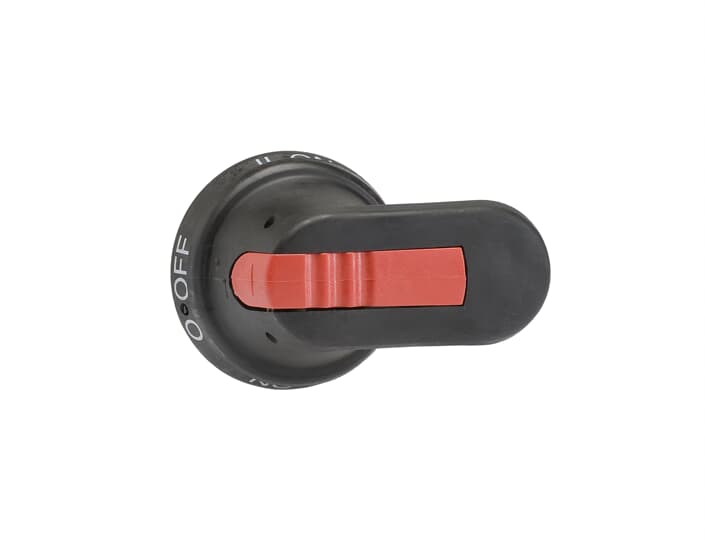 ABB - Maniglia nera con impugnatura nera 1-0-2 OT160. EO 416 1