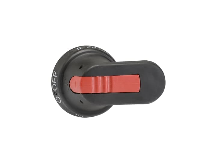 ABB - Maniglia nera con impugnatura nera 1-0-2 OT160.