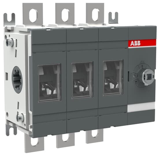 ABB - Front operated switch-disconnector OT250E30 250A 3P: un sezionatore affidabile e potente per garantire la massima sicurezza e funzionalità.