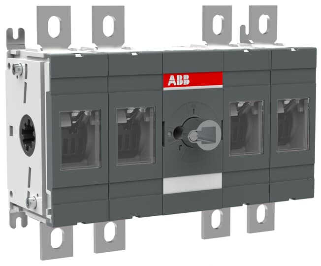 ABB - Front operated switch-disconnector OT400E22 400A 4P: un sezionatore affidabile e potente per garantire la massima sicurezza e funzionalità.