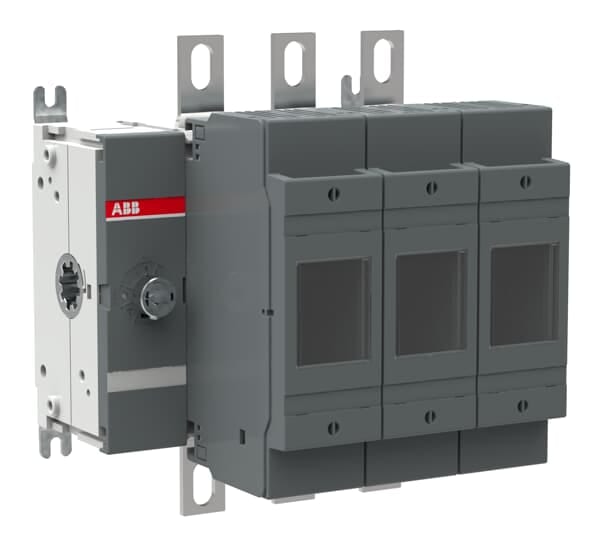 ABB - Switch fuse, front operated, 3-poles, DIN, 200A - OS200D03 SEZ. Fusibilato NH 200A 3P.