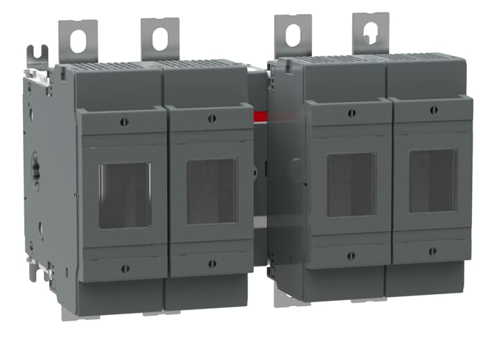 ABB - Switch fuse, front operated, 4-poles, DIN, 250A, OS250D22F SEZ, fusibilato NH 250A 4P. EO 470 8