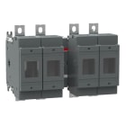 ABB - Switch fuse, front operated, 4-poles, DIN, 250A, OS250D22F SEZ, fusibilato NH 250A 4P.