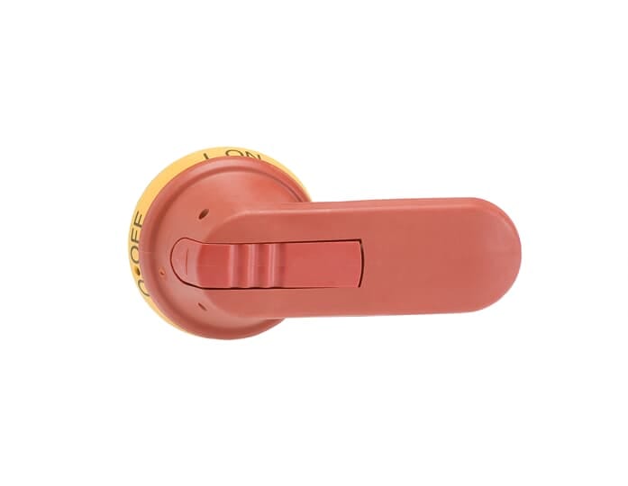 ABB - Ohy95j12 maniglia a leva gialla 95mm red-yellow handle