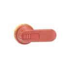 ABB - Maniglia a leva giallo-rosso OHY95J12T 95mm TEST.