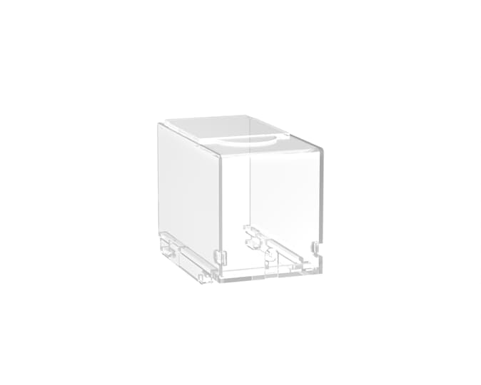 ABB - Terminal shroud OTS400T1S/4 calotta bassa trasparente 4P.