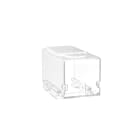 ABB - Terminal shroud OTS400T1L/4 calotta alta trasparente 4P.