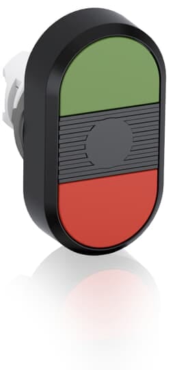 ABB - Green/Red Modular Double Pushbutton MPD1-11B P. DOPPIO.