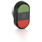 ABB - Green/Red Modular Double Pushbutton MPD1-11B P. DOPPIO.
