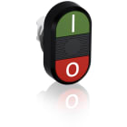 ABB - Modular Double Pushbutton Green/Red MPD2-11B P. DOPPIO