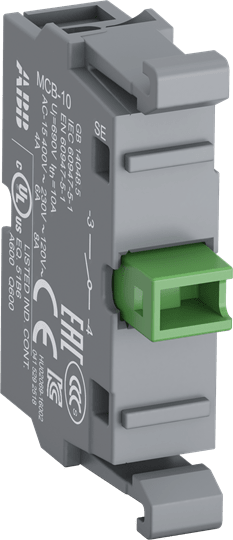 ABB - MCB-10 Contatto NA per Pulsanti Block#MCB-10 EO 570 5