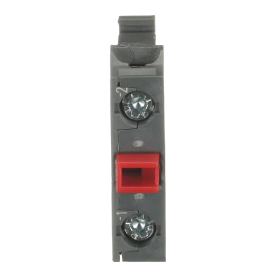 ABB - Contatto NC per barra DIN MCB-01B, ideale per il blocco dei contatti.