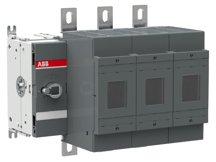 ABB - Switch fuse front operated 3 poles DIN 400A OS400D03 SEZ FUSIBILATO NH 400A 3P.