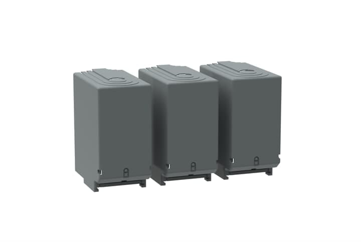 ABB - Single pole terminal shroud OSS400G1L/3 calotta alta grigia 3P.