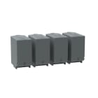 ABB - Single pole terminal shroud OSS400G1L/4 calotta alta grigia 4P.
