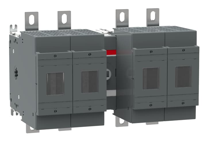 ABB - Switch fuse, front operated, 4-poles, DIN, 400A OS400D22N2 SEZ. FUSIBILATO NH 400A 4P.