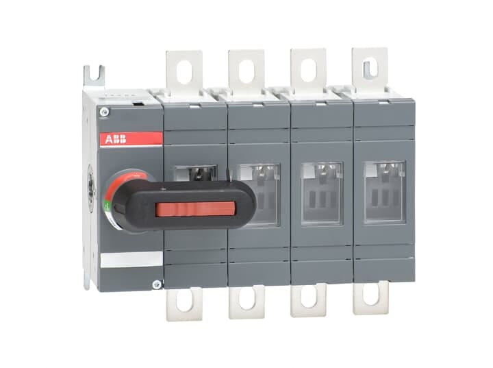 ABB - Front operated switch-disconnectors with direct mounted handle OT200E04K SEZ. 4P 200A